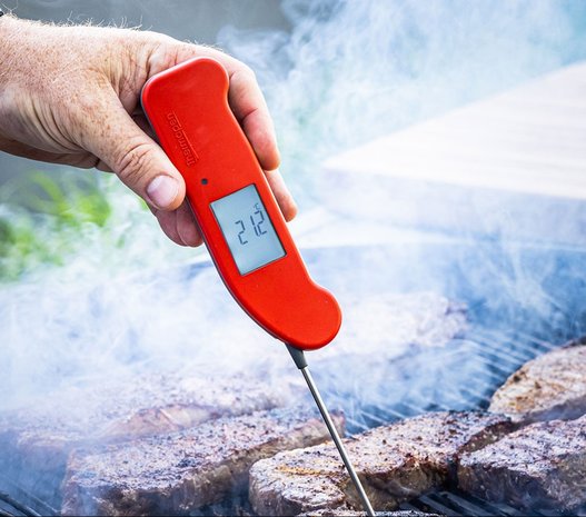 Thermapen ONE Rood vlees-op-bbq