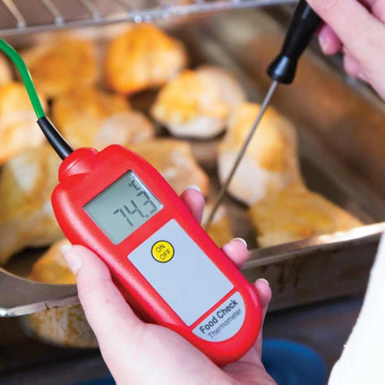 Food Check Voedselthermometer Rood