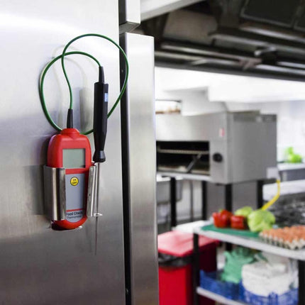 Food Check Voedselthermometer Rood