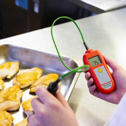 Food Check Voedselthermometer Rood