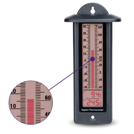 Digitale max./min.-thermometer | LCD-scherm
