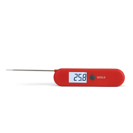 Sizzle Red | Waterdichte voedselthermometer met magneet