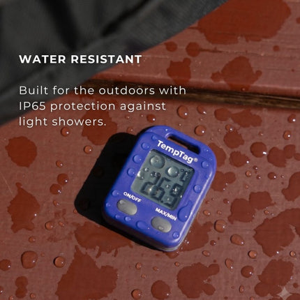TempTag® Micro Max/Min Thermometer Blauw