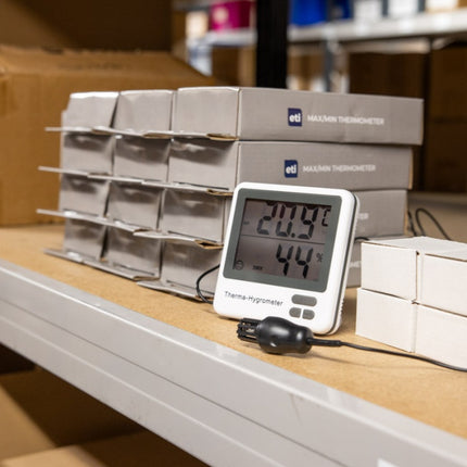 Digitale thermo-hygrometer | Dubbele sensoren