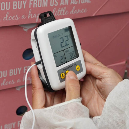 ThermaGuard digitale alarmthermometer voor koelkast en vriezer